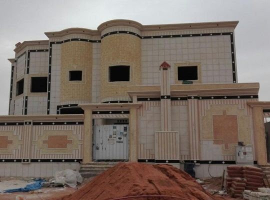 خطوات ترميم واجهات المنازل والفلل في مكة